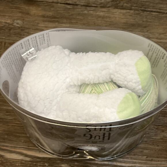 DMC Hug This! Knitting & Crochet Yarn Kit with Lamb Toy New In Box Baby Blanket - Picture 8 of 10